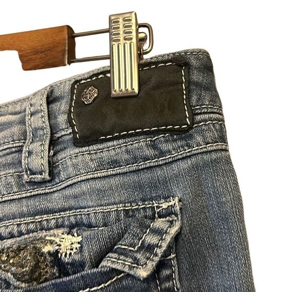 Silver Jeans Co Flare Leg Embellished Pockets‎ Denim Jeans - Picture 3 of 10